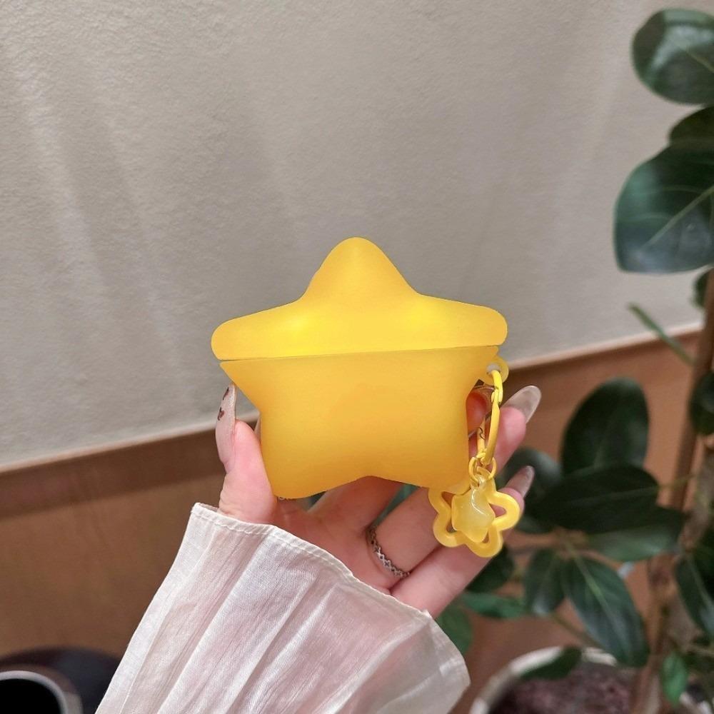 Silicone Earphone Case Star Shape Earphone Protective Cover for Airpods Pro/Pro 3/3/4