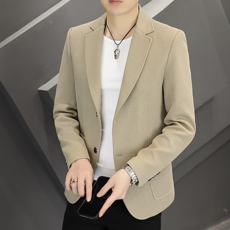 PLAYBOY Men s Slim Fit Casual Suit Jacket XL хаки