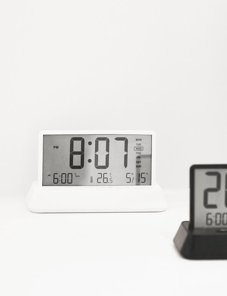 Creative Transparent Multifunctional Electronic Alarm Clock 2301