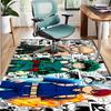 Jujutsu Kaisen Pattern Rug, Indoor/Outdoor Mat, for Picnic, Gameroom, Bedroom, Office, Living Room, Home Decor Carpet, Birthday Gift