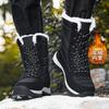 High-top Cotton Shoes for Winter Outdoor Sports, Sub-zero Comfort, Piled and Thickened Warm and Cold-proof Russian Snow Boots