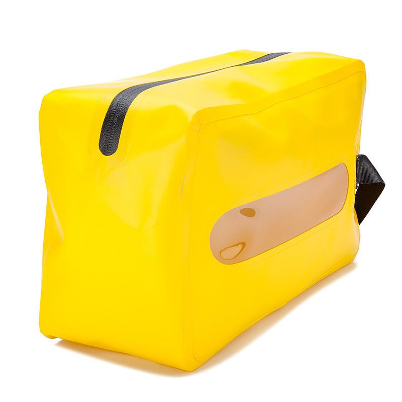 Outdoor Rafting Travel Waterproof Storage Bag, Washing Makeup Swimming Bag, Wet And Dry Separation Waterproof Bag