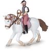 Figurine Jeune cavalière fashion - PAPO - CHEVAUX, POULAINS ET PONEYS - Mixte - A partir de 3 ans
