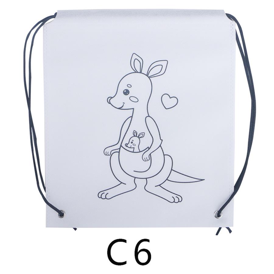 1pc 31.8x27.9cm Blank Drawstring Bags Bulk Reusable Art Craft Kits Birthday Party Small Gifts Classroom Activities & Goodie Bags