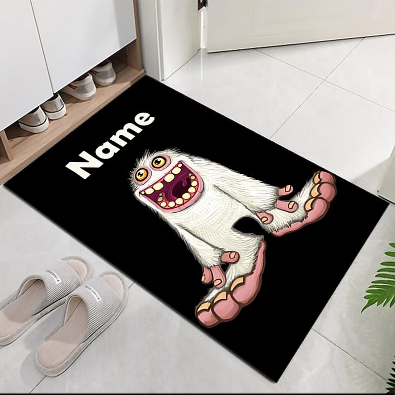 Tappeto Stampato Personalizzato My Singing Monsters Playground, per Sedia da Ufficio Soggiorno Camera da Letto Cucina Decorazioni Regali.