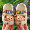 Cute Cartoon Clogs For Girls Summer Non Slip Soft Sole Closed Toe Sandals Baby Bath Slippers Kids Lightweight Beach Shoes