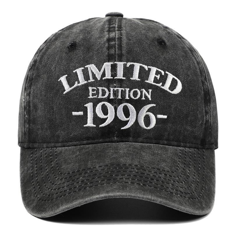Vintage Birthday Baseball Cap (1990-1997) - Washable Distressed Hat for Men and Women