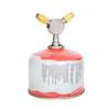 Gas Distributor Outdoor Safe Use Gas Tanks Conversion Head Gas Distributor Aluminum Gas Consumption Camp Stove Adapter