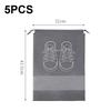 10PCS Shoe Storage Bag Non-Woven Waterproof Travel Organizer Drawstring Pouch Hanging Closet Bag for Cloth Shoe Dustproof Portable Bag