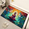 Kunst Dev Malerei Buddha Wand Türmatte Willkommen Rutschfest Boden Schlafzimmer Küche Bad Balkon Flur Teppich Heimdekoration Teppich