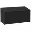 Black Polyrattan Garden Storage Box