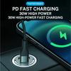 Autoladegerät Aluminiumlegierung PD30W Mini Pull Ring 100W Autoladegerät Zigarettenanzünder