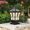 Garden Villa Gate Outdoor Led Aluminum Dc 12v 80 Ip65 Solar Pillar Lamp Waterproof Lamp Yard Fence Pillar Light