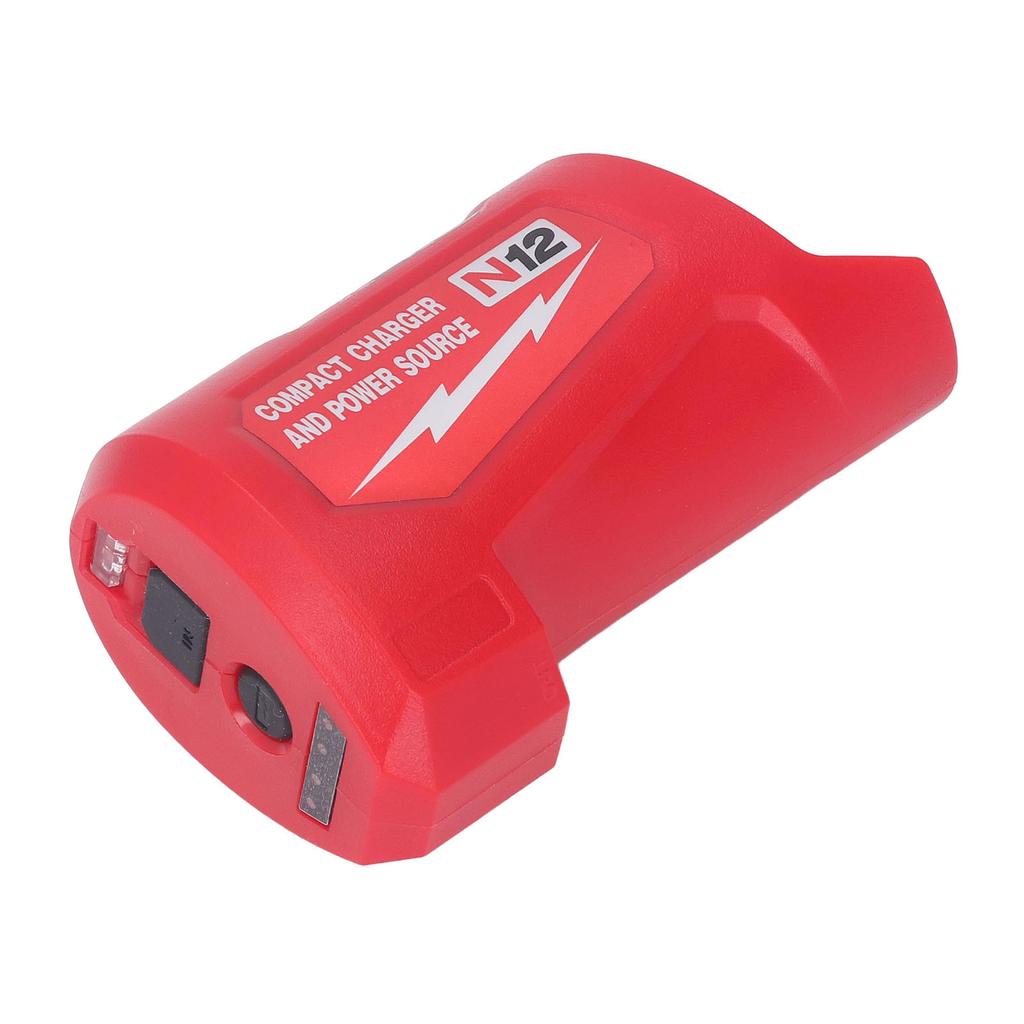 Compact Charger and Power Source 2.1A USB Port DC12V Socket Battery Charger Adapter for M12 N12