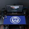 Portsmouth FC Mouse Pad, Large Gaming Desk Mat, Non-slip XXL Mousepad for Laptop & Tablet, Mini PC Playmat with Stitched Edges