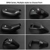 -Car Gear Shift Handle Sticker Carbon Fiber Pattern Protective Cover For BMW M X1 X2 X3 X4 X5 X6 X7 E30 E39 E46 E60 E61 E90 E70