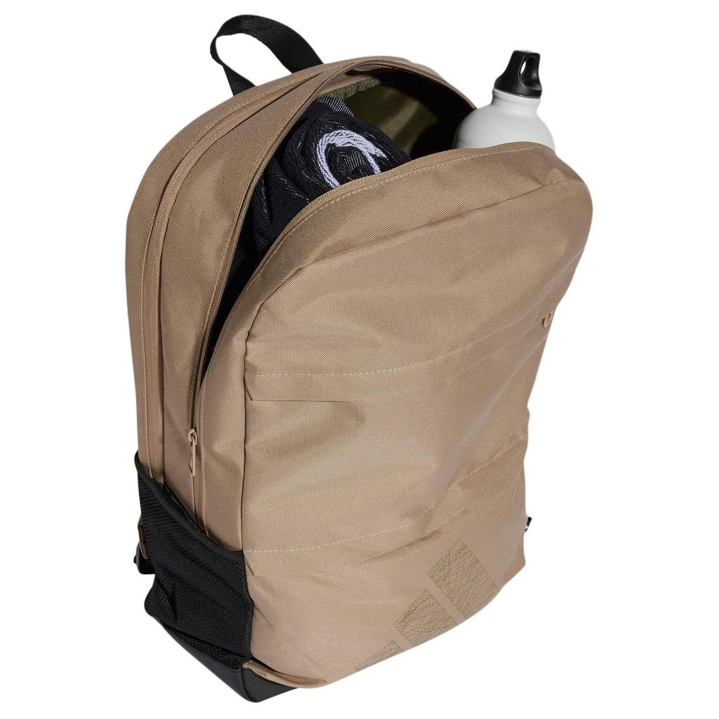 Adidas Polyester Backpack Unisex Brown IY1809