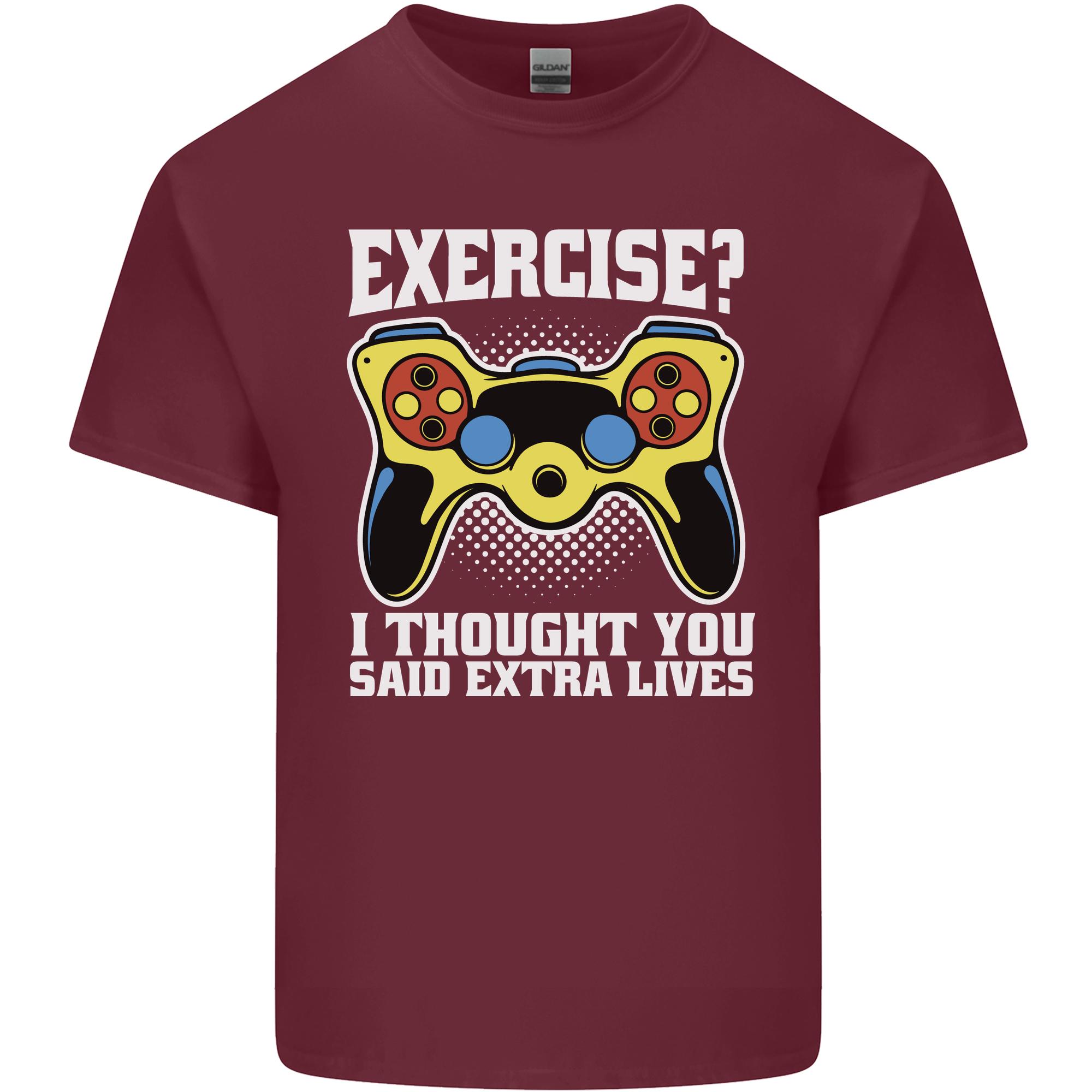 Gamer I Thought Said Extra Lives Gaming Unisexs Light Cotton TShirt S