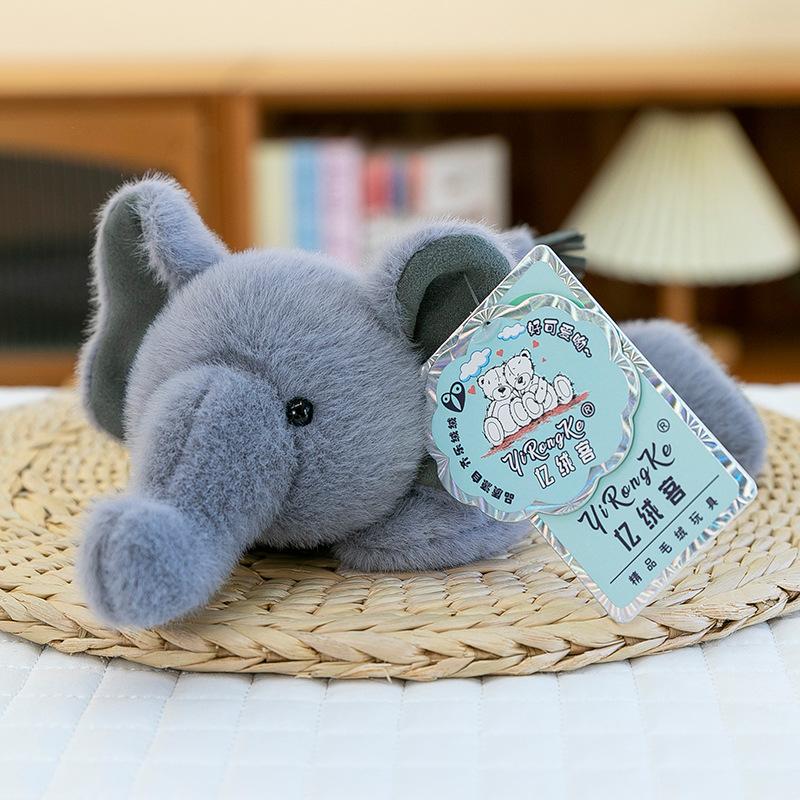 Fox Plush Toy Silver Fox Velvet Children's Birthday Gift Plush Doll Doll Pillow