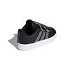 adidas Vl Court 2.0 Durable Low-Top Skate Shoes Baby Sneaker Black F36402