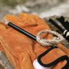Outdoor Fire Starter: Portable 29CM Wax-Infused Hemp Rope Tinder for Camping, Picnics, and Barbecues