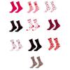 Chaussettes basses Ruban Rose Sensibilisation au Cancer du Sein Chaussettes Hautes pour Marches de Financement, Événements, Équipes de Pom-pom Girls/Sportives