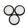 Filter 98*90*41mm Replace Accessories White Black 3pcs Vacuum Cleaner Useful