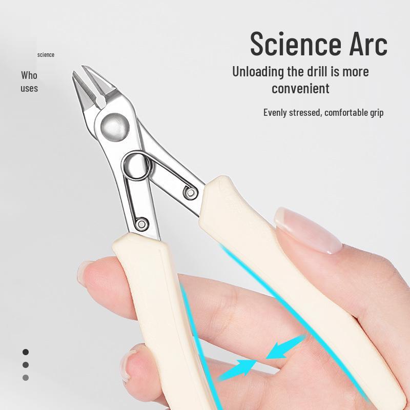 Nail Art Rhinestone Removal Heavy Duty Pliers - Easy Metal Shears & Ornament Scissors for Nail Salons