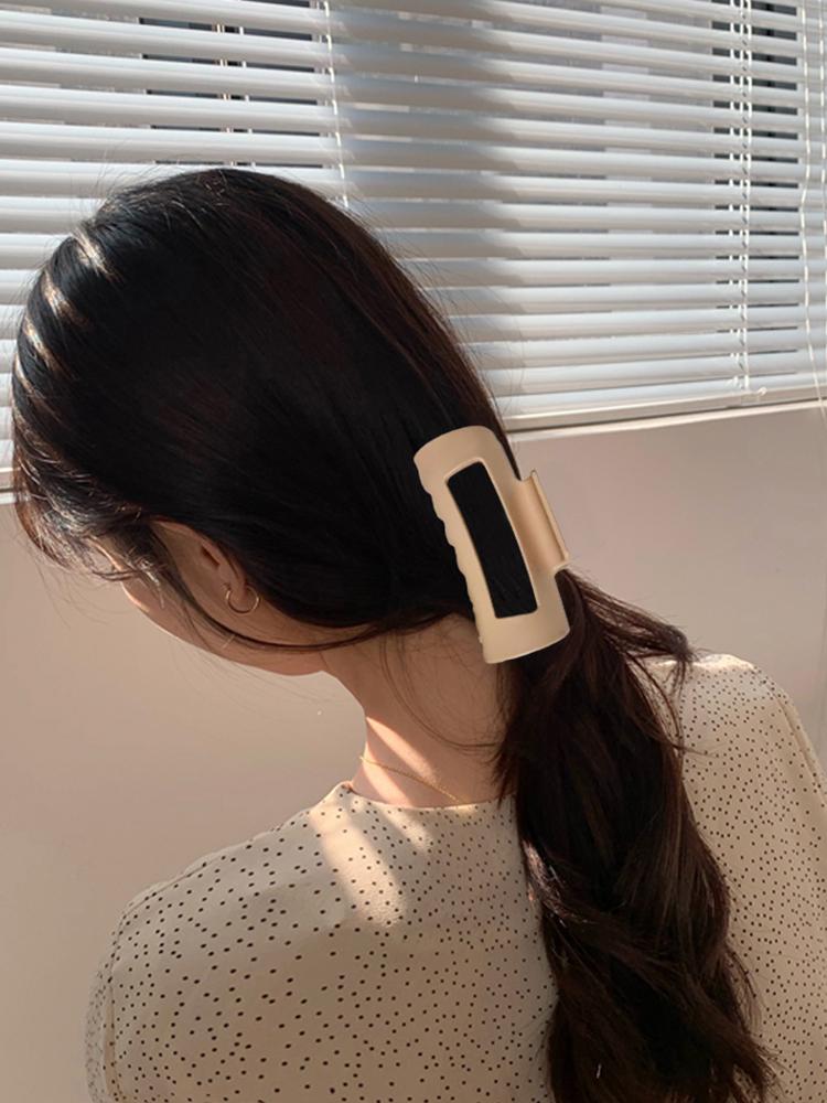 Silicone Hair Clip Nonslip Elegant Hair Clip Flexible Trendy Hair Accessories for Thick Or Fine Hair