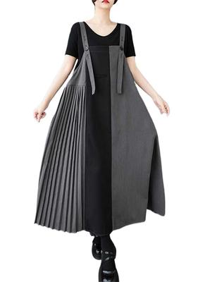 Pullover Pullover Lang Cami Herbst Frei [Mouhoukyo] Damenrock, Rock, Kleid, Träger, Kleid, Kleid, Jumpsuit, Falten, Freizeit, A-Linie, Layering,