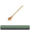 1Pc Wooden Tea Spoon Long Coffee Spoons Small Teaspoon Set Wood Honey Dessert Spoon Coffee Drink Stirrer Teaspoons Tableware