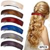 6/10 Pezzi Bellissime Linee Capelli Francesi Semplici Retrò Classiche Grandi Fermagli a Scatto Accessori per Capelli Grandi Fermagli per Capelli per Donne