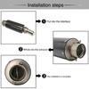 Universal Front Mid End Exhaust Catalyst DB Killer Baffle Cost Effective Muffler for Motorcycle Car Maintenance Repair