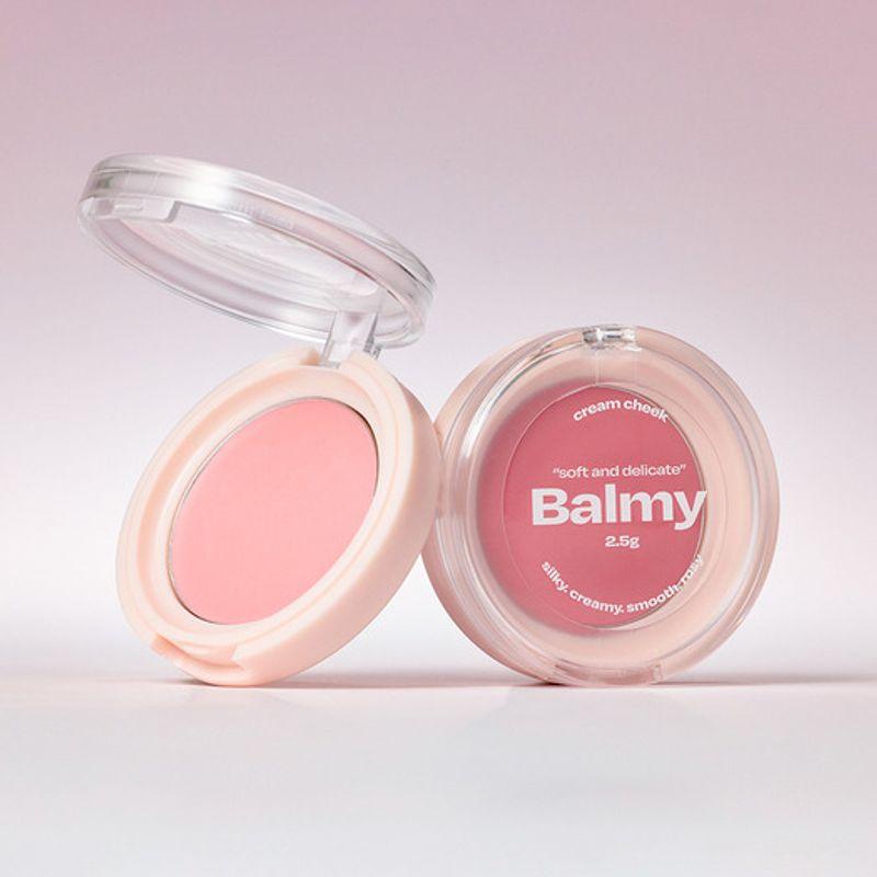 

Bami Cream Cheek 2-piece set 06 Plum Jam