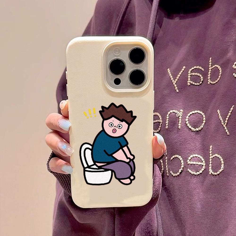 ტელეფონის ქეისი iPhone 11 13 16 Pro Max iPhone XR XS Max 14 15 Pro Max 12 13 Pro Max 16 Plus 13 Pro 14 Pro Cartoon Painted Macaron Colors