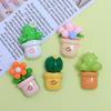 Cute Cartoon Plant Pot Resin Shoe Buckle & DIY Jewelry Hair Clip Accessories.