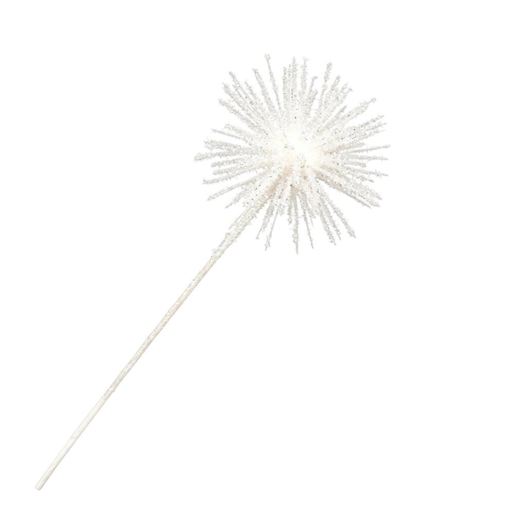 Glitter Christmas Tree Picks with Branch Insert Decorations for Holiday Festive Home Ornament