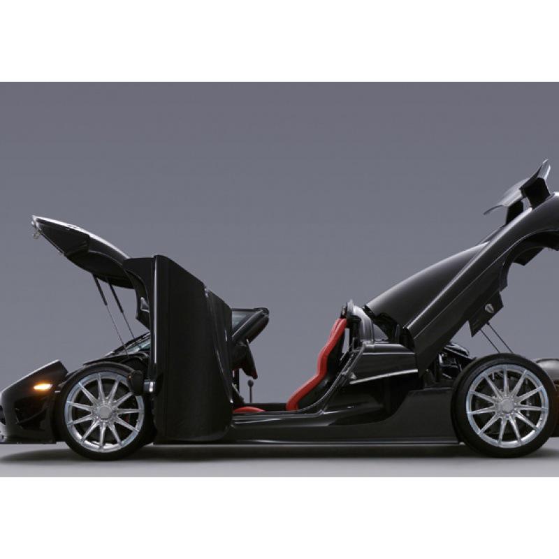 Plakát luxusního vozu Koenigsegg - Zarámovaná nástěnná umělecká dekorace