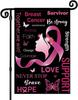 Breast Cancer Awareness Garden ag-Pink Ribbon Outdoor Decoration Women Men Charity Faith Courage Love Breast Cancer Yard F PPZ