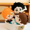 Anime Haikyuu!! Plush Toys Cute Shoyo Kenma Plushie Kawaii Bokuto Tsukishima Soft Doll Room Decor Collection For BIrthday Gift