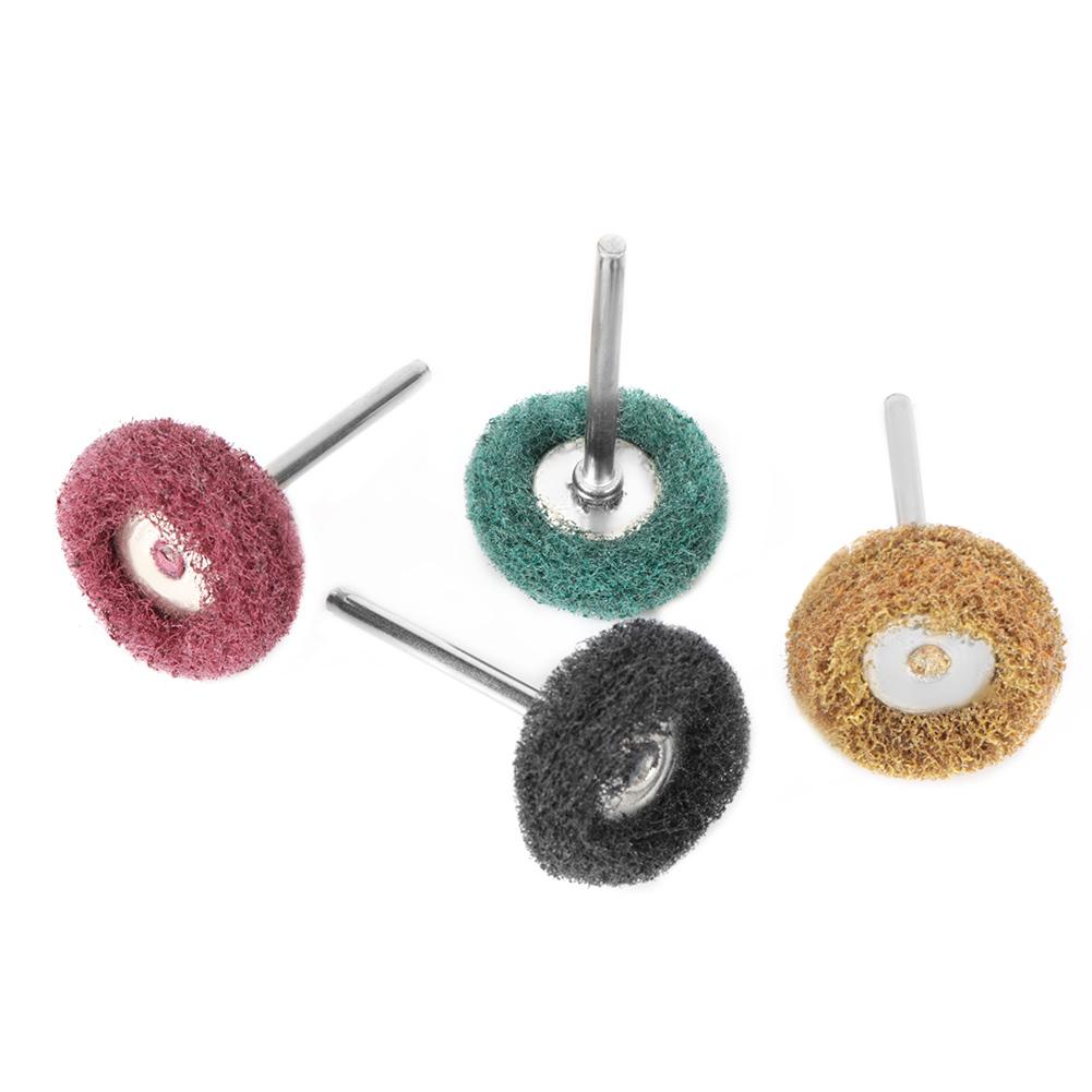 40 Stück Polierscheibe Schleifscheibe Polierpad Bürste für Rotationswerkzeug