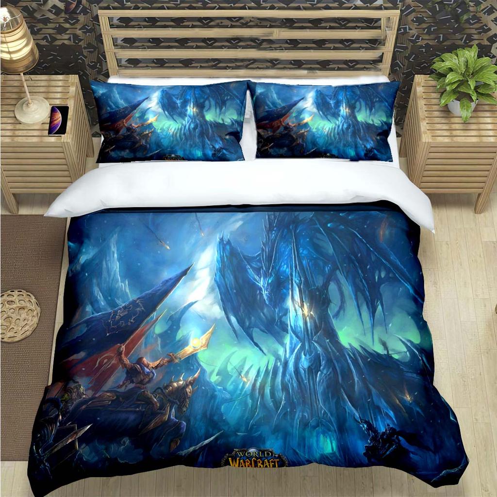 Western Style Bedding Set Sea Turtle Bedlinen White Quilt Set with Pillow Cover Super King Beds 3d Comfortable Thick Bedclothes