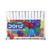 Doms Champions Kit School Stationery Combo Set for Kids Gifting Value Pack Pencil Crayon Colours Eraser Scale Sharpener