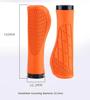 2PCS Non-slip Mountain Bike Handlebar Grip Soft Rubber MTB Grips Anti-skid Comfortable Lockable Bicycle Grips Bike Parts
