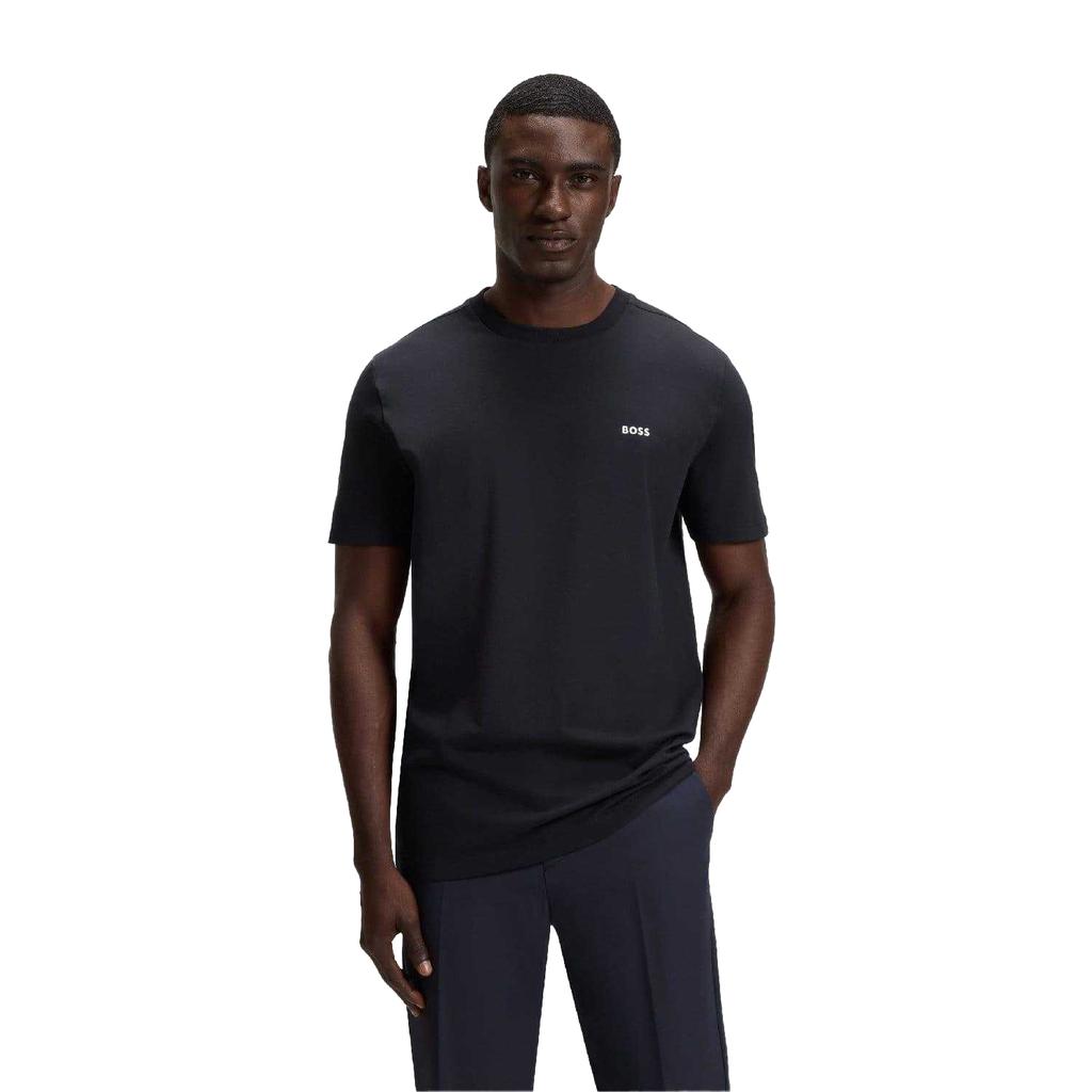 Boss Mens Contrast Logo T-Shirt