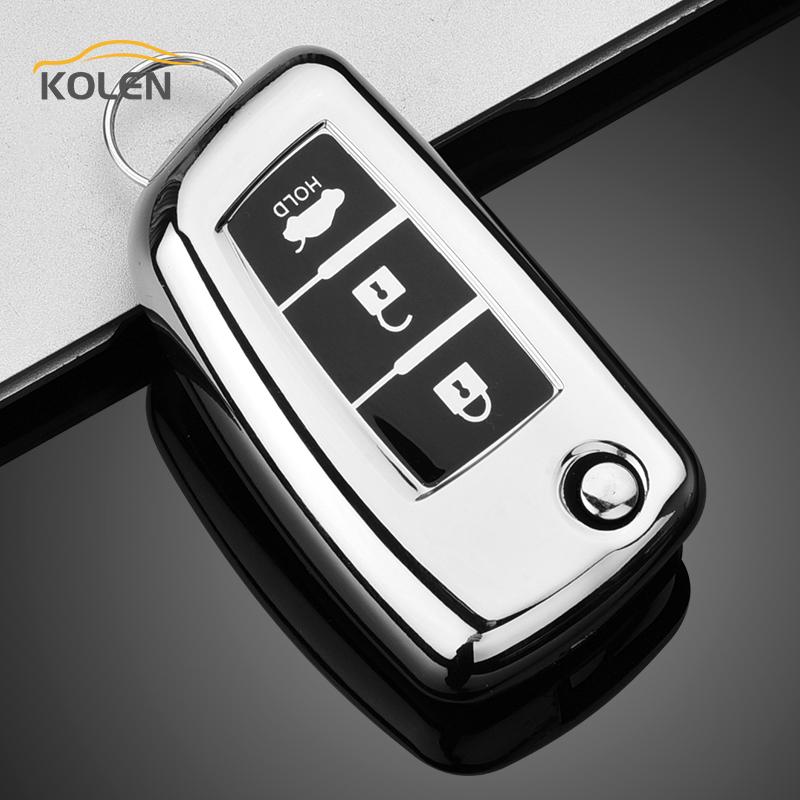 Tpu Car Remote Key Case Cover Shell Fob For Nissan Qashqai X-Trail Juke J11 Murano Tiida Altima Maxima Livina Nismo Accessories