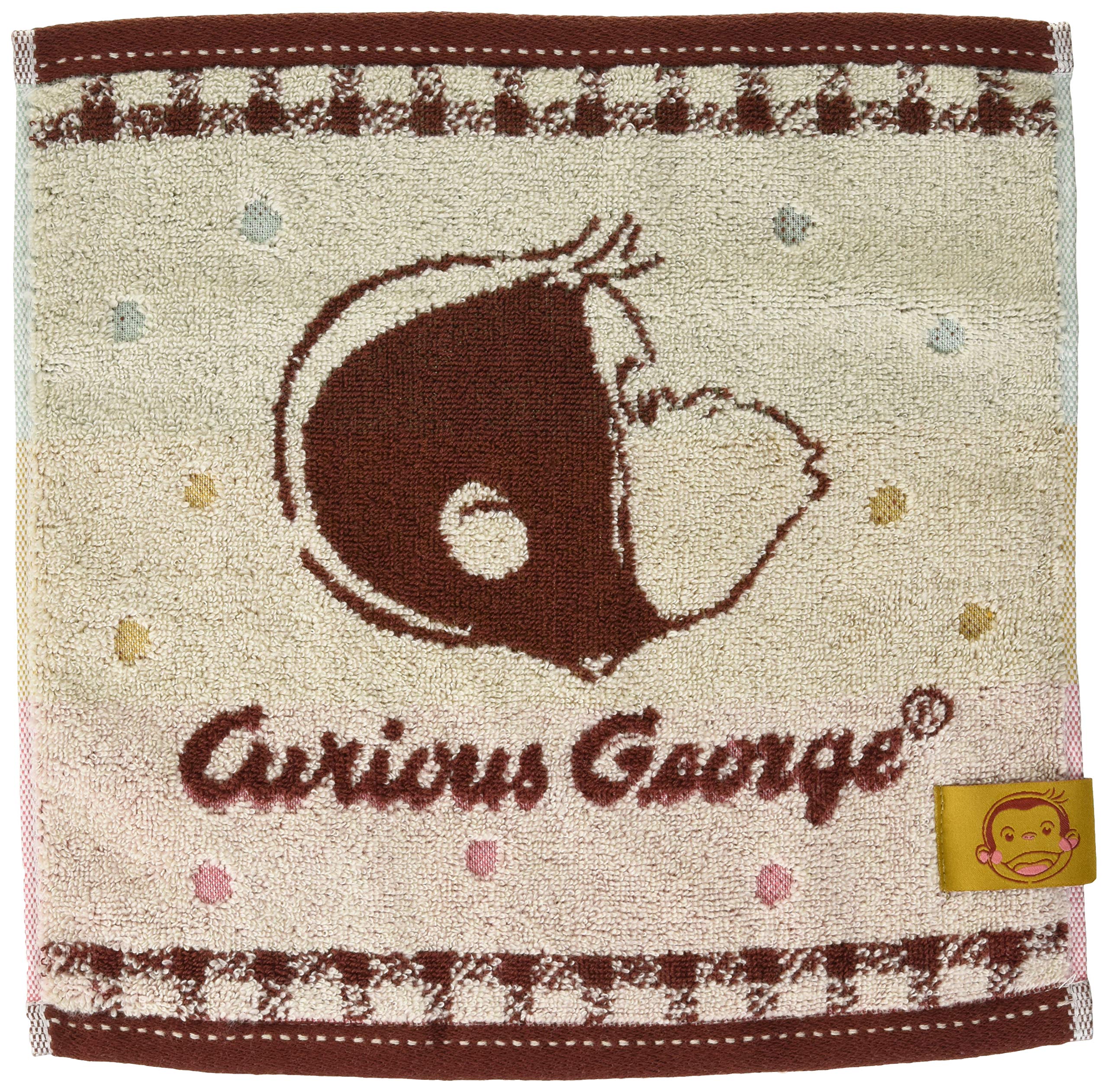 

Marushin Carry Curious George and Cheerful Available in 2 4765009900 Towel/Hand Towel, George, Cotton, Sizes,
