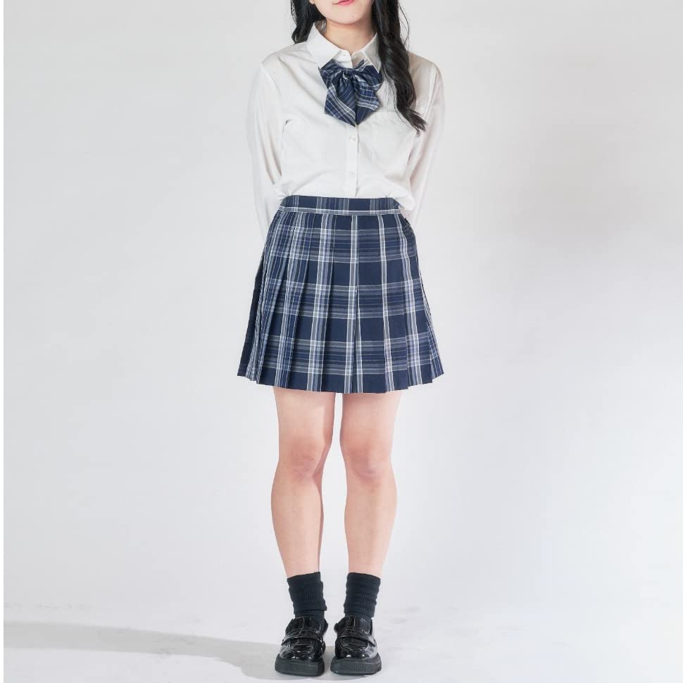 WEGO School Long Sleeve School High Middle Size White Shirt, Top, Uniform, Uniform, Girls' School, School, Cosplay, Events, Spring, Summer, Autumn,
