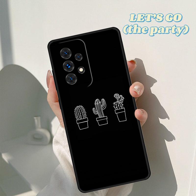 Cactus Plants Succulents phone case For Samsung Galaxy A42 A31 A40 A51 A71 A32 A80 A91 A52 A72 A20e A21S A50 A70 A11 A12 Cover