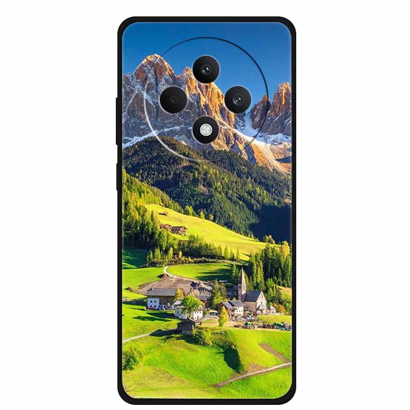For Oppo Reno12 F 5G Case 12 F 4G Lovely Soft Silicone TPU Painted Cat Phone Cover For Oppo Reno12 FS Back Cases Fundas Bumper